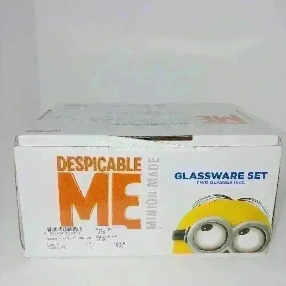 Despicable Me 16 oz. Pint Glass Set